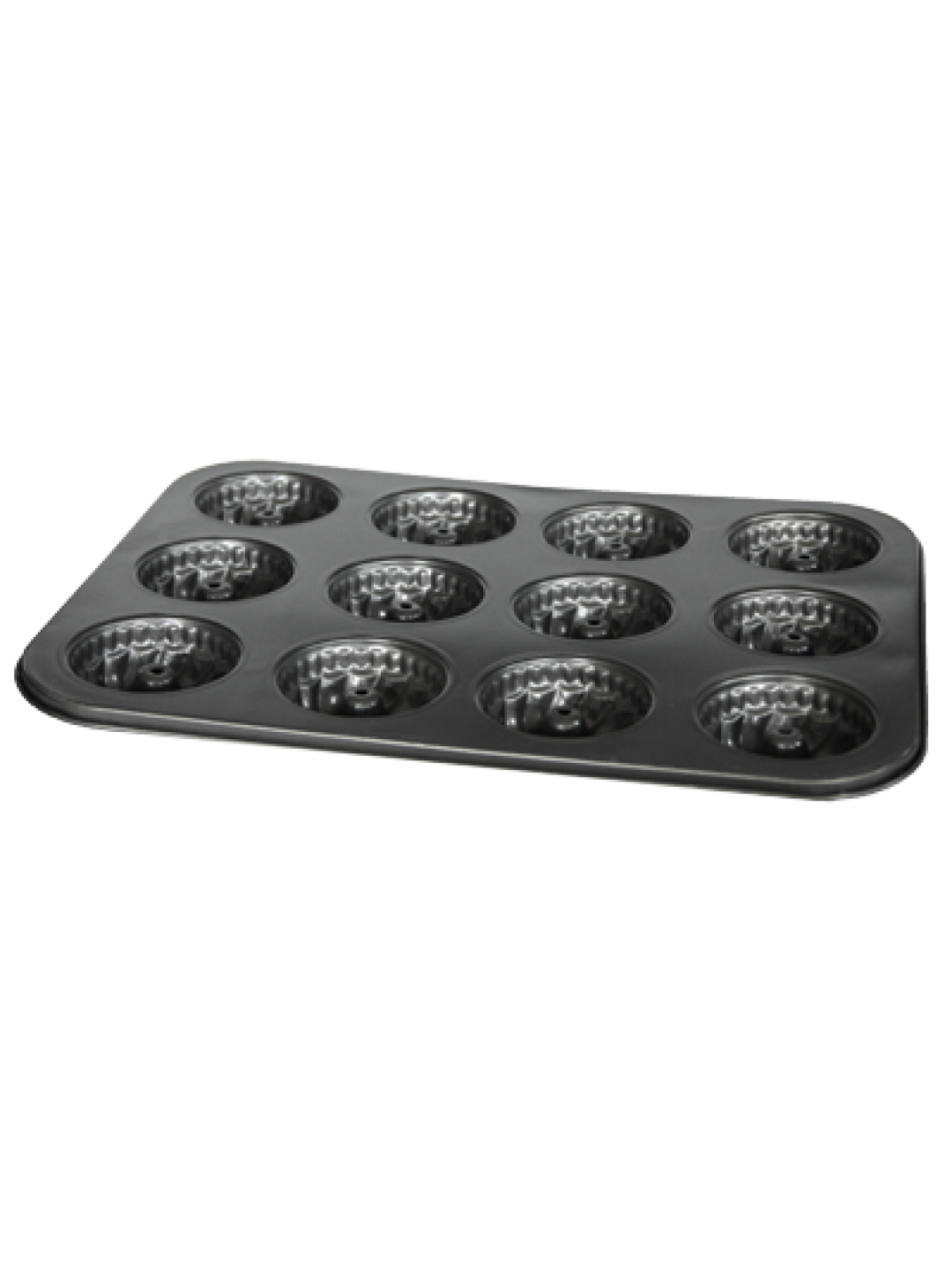 BAKERY-Форма за мъфини кръг3 26.5х35х3 cm 12 бр. (0193635)