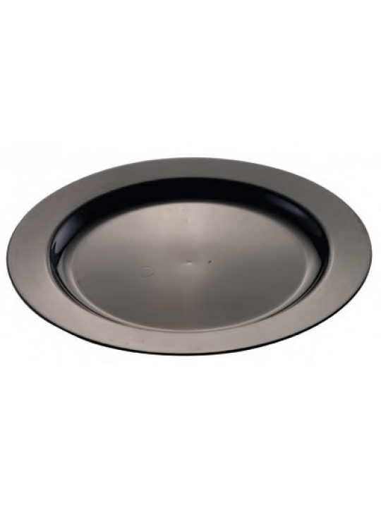 RK-Чиния 23cm. (PL.R23)полистирен ЧЕРНА