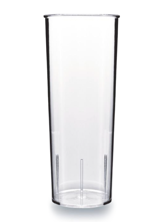 RK-Чаша за коктейли 1000ml. Ø9.6xh24cm поликарбонат ПРОЗРАЧНА (RT.C100)