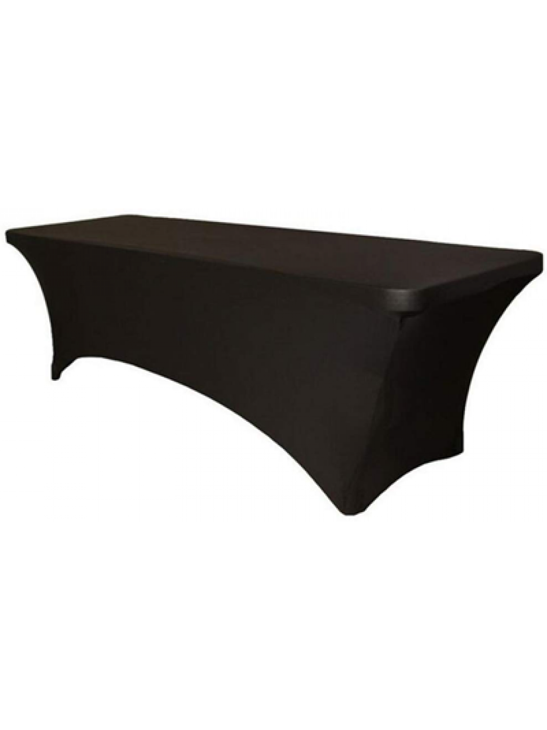Еластан за кетъринг маса 180x76xH73,5cm ЧЕРЕН (HQT-Z180-B)