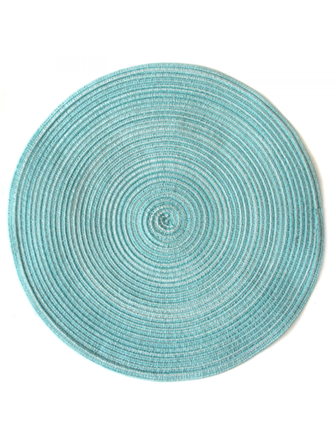 CN-Подложка за хранене КРЪГ PVC 38cm. НЕБЕСНО СИНЯ (0193674)