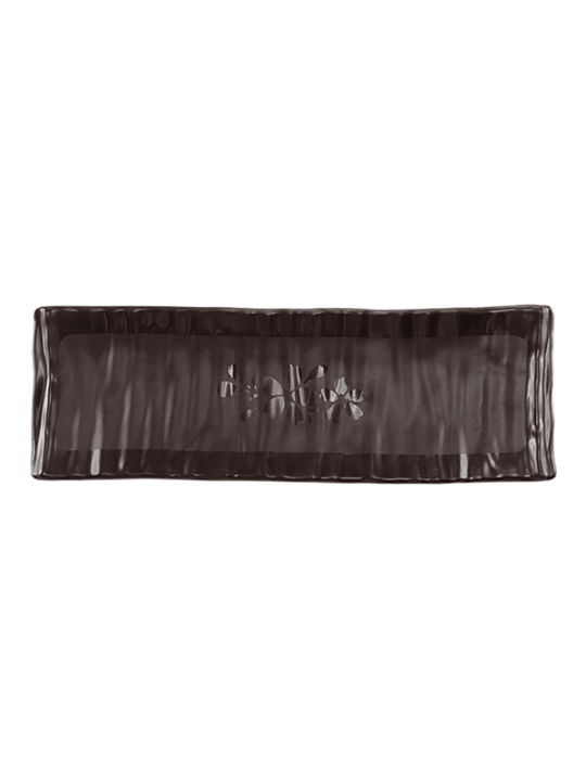 HORECANO-SHIBUI-Плато за суши 33x10xh2,3cm ЧЕРНО (410313BK)