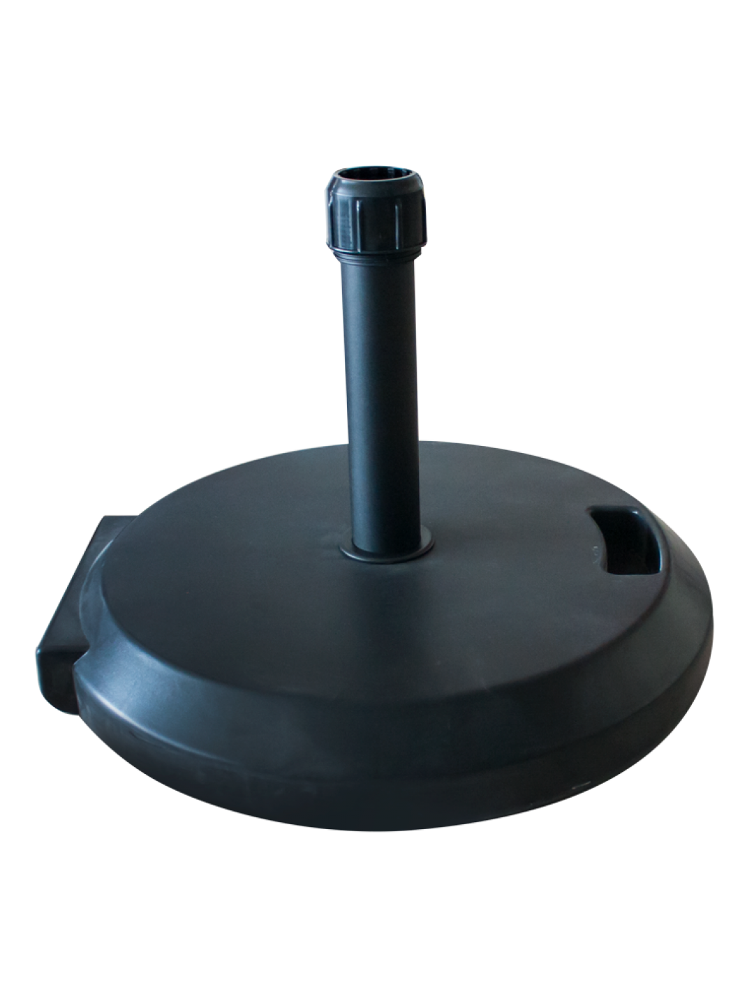Стойка за чадър 35kg КРЪГ ЧЕРНА (PTH40-B)