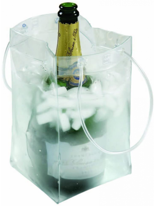 Шампаниера PVC тип "Торбичка" 11x12xh24cm 3L (37100) Шампаниера PVC тип "Торбичка" 11x12xh24cm 3L (37100)