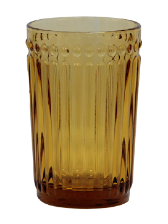 OLD SCHOOL-Чаша за безалкохолни напитки ф8х12.5cm 360ml 360ml ЖЪЛТО (HC-93956)