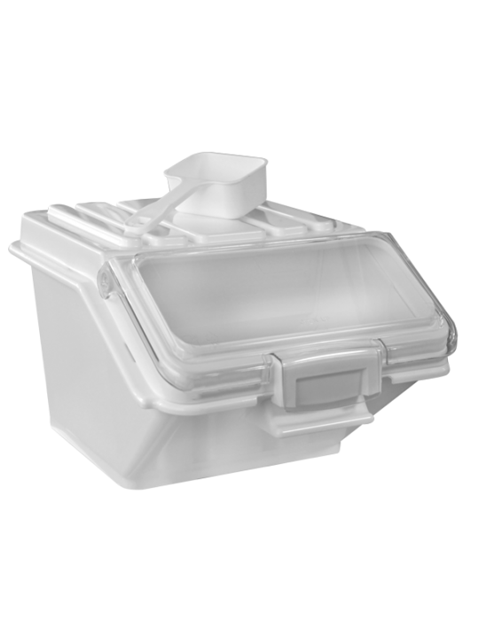 HORECANO-Контейнер за съхранение на продукти 24lt БЯЛ 59x30xH44cm (JD-IB24)