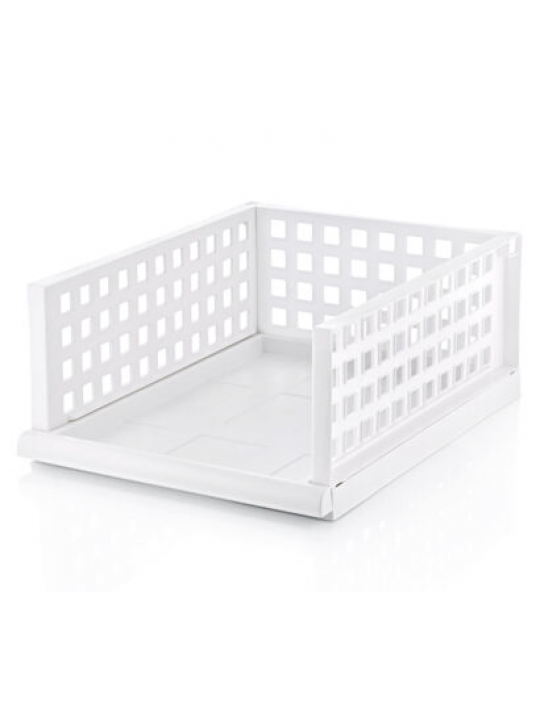 HORECANO HOME-Органайзер maxi 34x45xh18,5cm БЯЛ (TRN- 201-01)