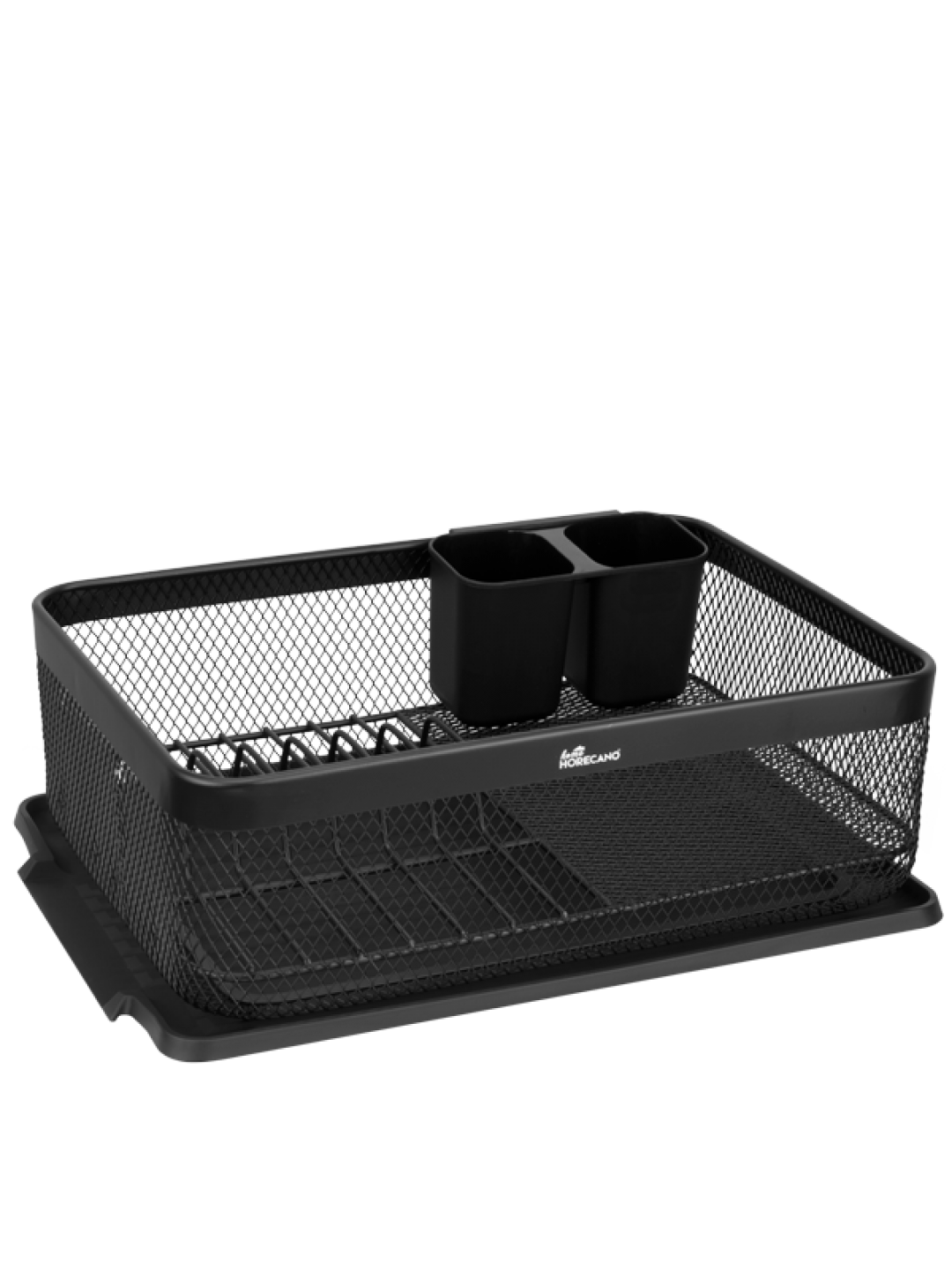 HORECANO HOME-Стелаж за чинии 43x32xh14.5cm MATT BLACK (KM009A)