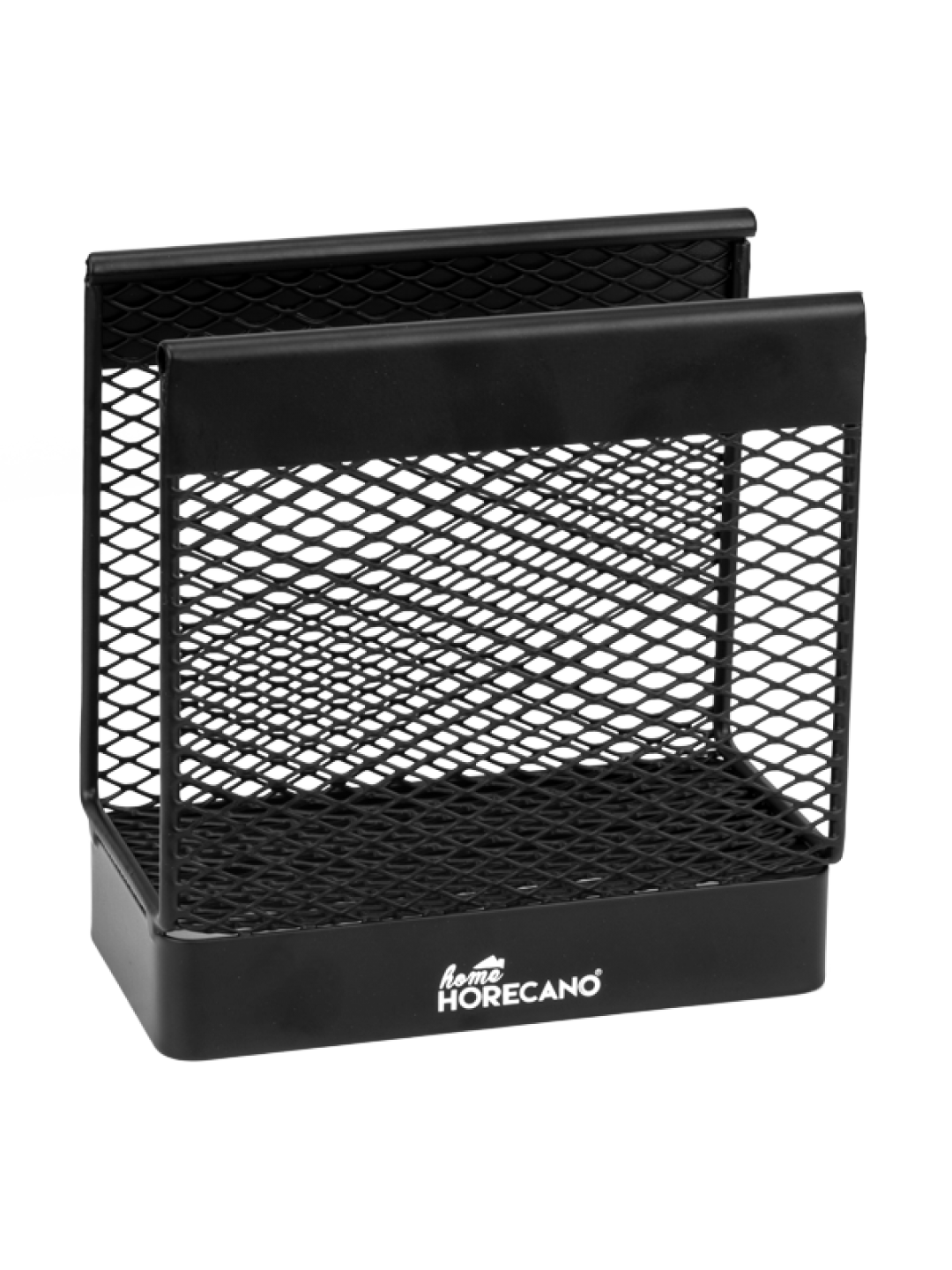 HORECANO HOME-Салфетник 13.3x6.7xh14cm MATT BLACK (KM057A)
