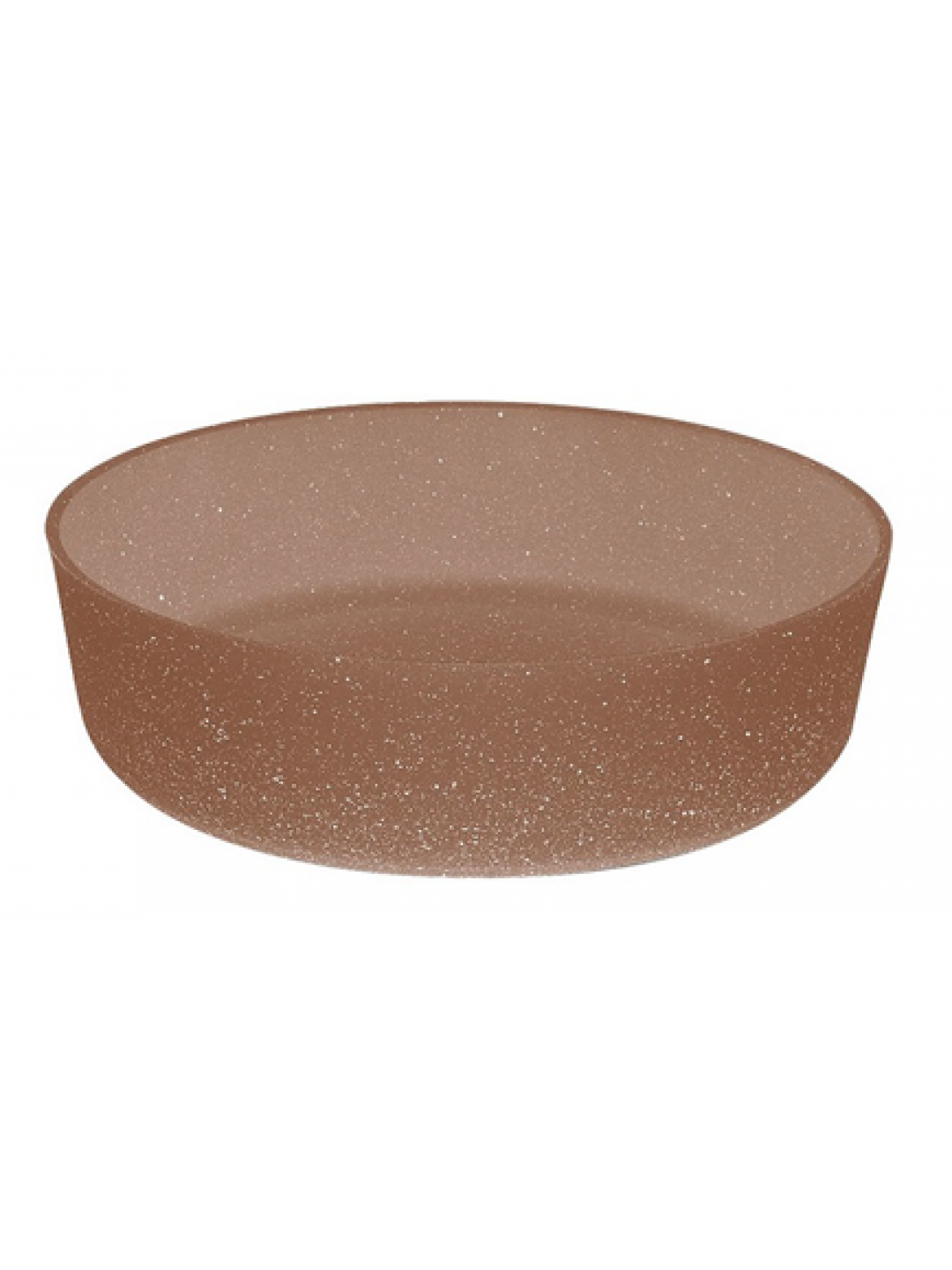 HR-GRANITE-КАФЯВО-Тава кръг Ø30хh9cm ДЪЛБОКА  (EDMDGR0630001)