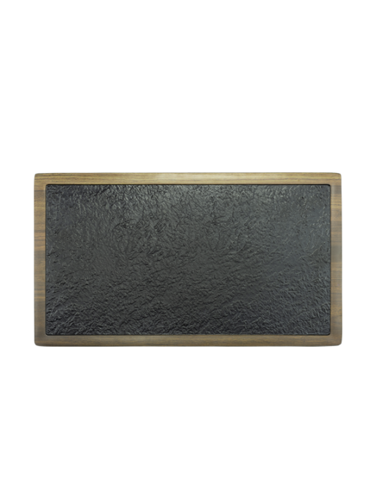HORECANO-METEOR-Правоъгълно меламиново плато 38x21.5xh2cm (232080)