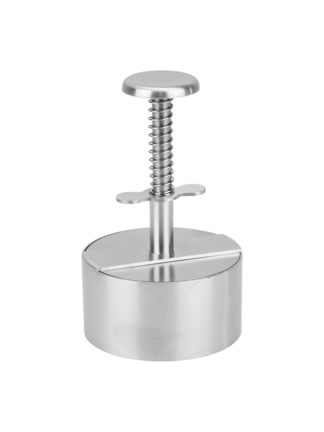HORECANO-Иноксова преса за бургери с механизъм Ø7.8cm (HC981841) (232146-2)