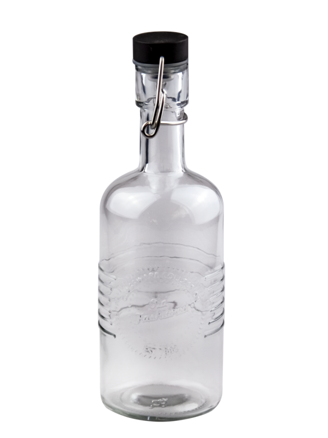 OLD FASHIONED-Бутилка с ЧЕРЕН клипс 350ml (213802-  BL-LF)