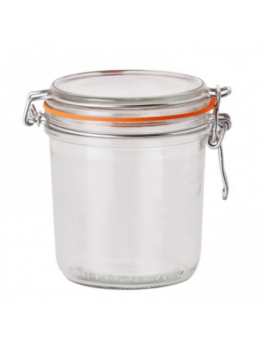 WB-50009M-Бурканче с клипс кръгло 250ml