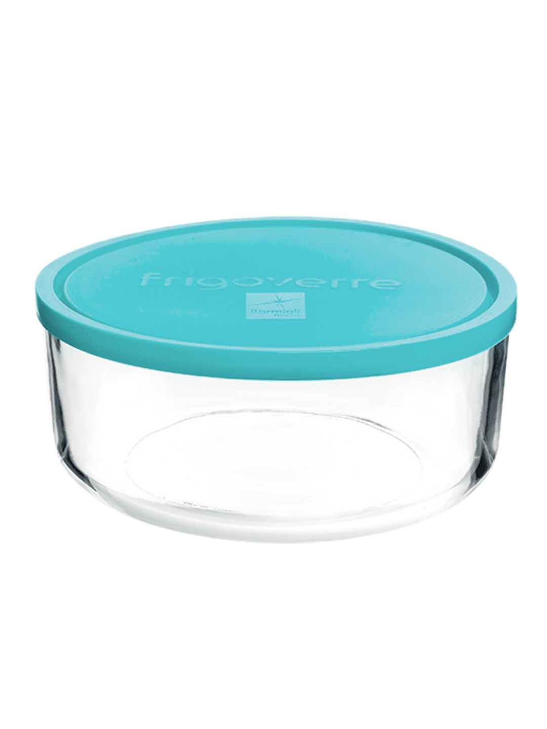 FRIGOVERRE-Стъклена кръгла кутия с капак Ø23xh9.6cm 3.100L (3.88470.MA4)