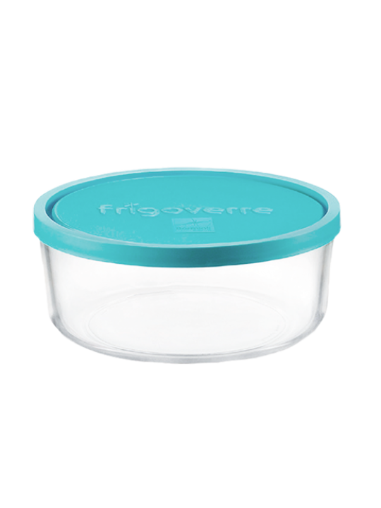 FRIGOVERRE-Стъклена кръгла кутия с капак Ø15xh6.5cm 900ml (3.88440.MA2)