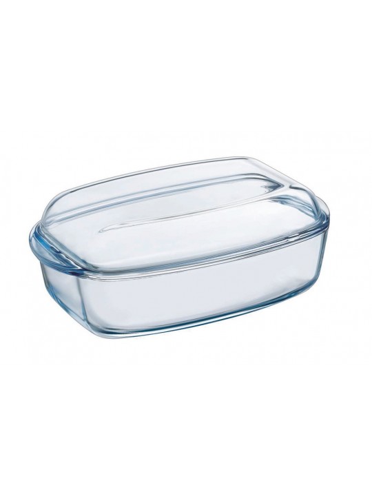 "PYREX - ESSENTIALS SLEEVE - Тенджера с капак - правоъгълна с дръжки - 33x19x13см - 465A000/7144 