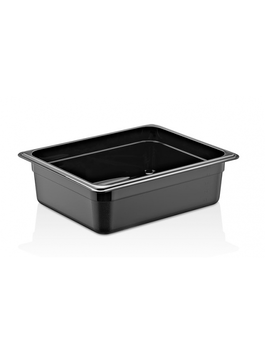 PP-Контейнер ПОЛИПРОПИЛЕН 1/2-100 32,5x26,5x10cm. 5.9lt. ЧЕРЕН (GNPP-12100/B)