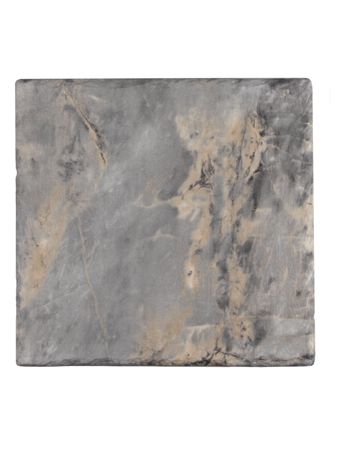 KN-Квадратно плато "ROYAL MARBLE" 25x25xh1cm (47225.RM)