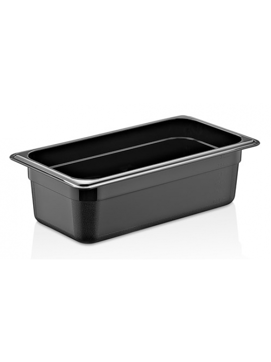 PP-Контейнер ПОЛИПРОПИЛЕН 1/3-100 32,5x17,6x10cm. 3.6lt.ЧЕРЕН (GNPP-13100/B)
