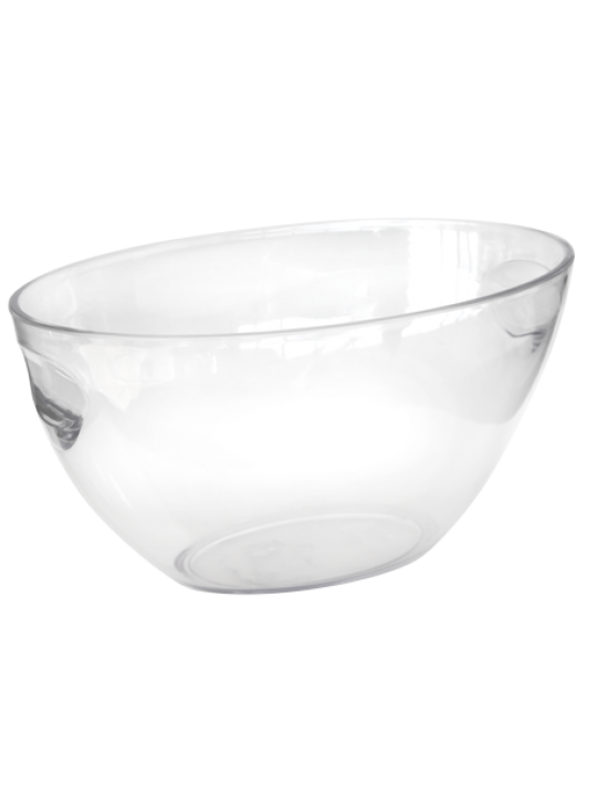 RK-Шампаниера елипса 37x25xh19cm ПРОЗРАЧНА (BK.500C)