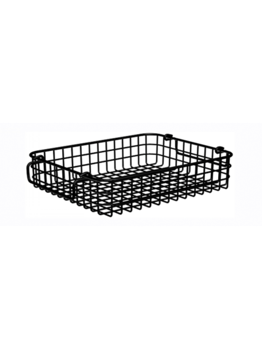 HORECANO-OLD SCHOOL BUFFET-Метална касетка GN 1/2 - 315x255xh80mm ЧЕРНА (960203BK)
