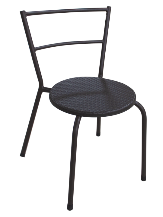 TB-Стол 53x49,5xh76cm POLYRATTAN КАФЯВ (YC-057)