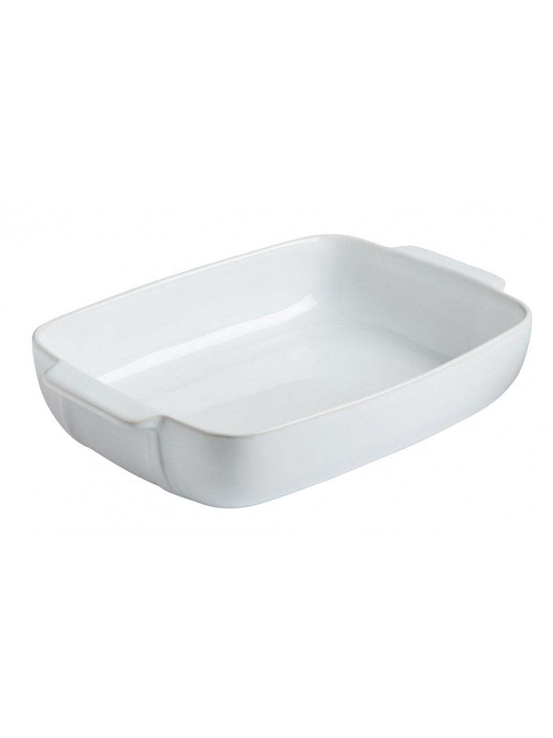 PYREX - Signature Ceramic - Правоъгълна тава с дръжки, 35х25, 4,7л, керамика, бяла-SG35RR1/7044