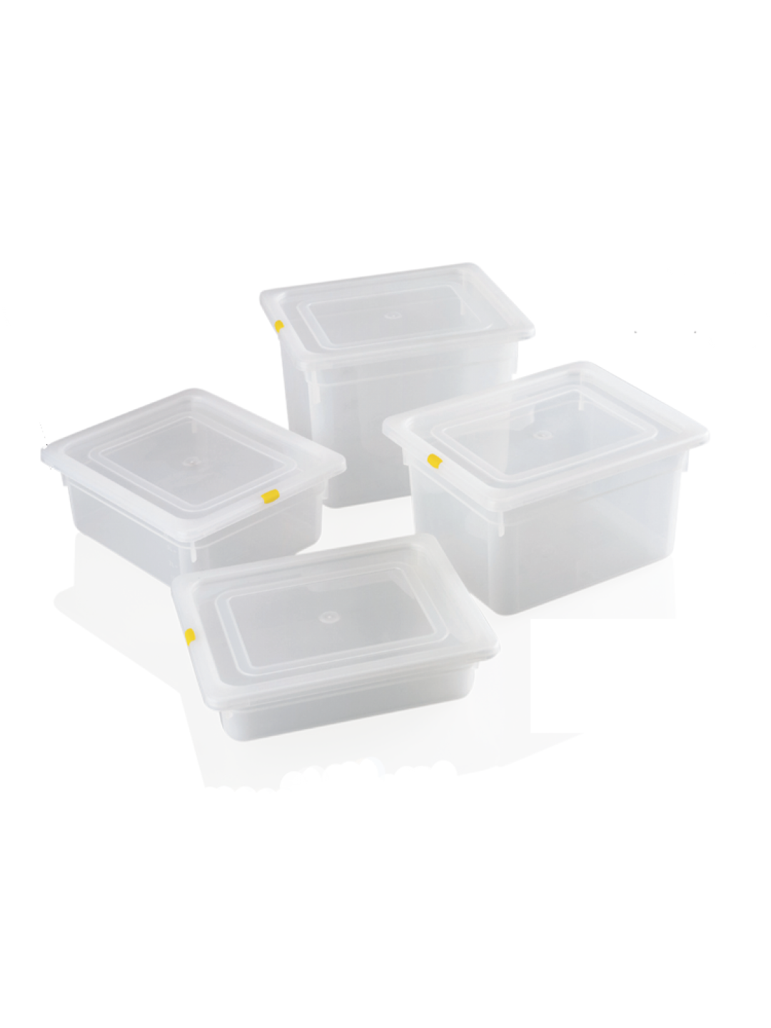 PP-Контейнер ПОЛИПРОПИЛЕН 1/2-100 32,5x26,5x10cm. 5.9lt. БЯЛ (PP12100)(GNPP-12100)