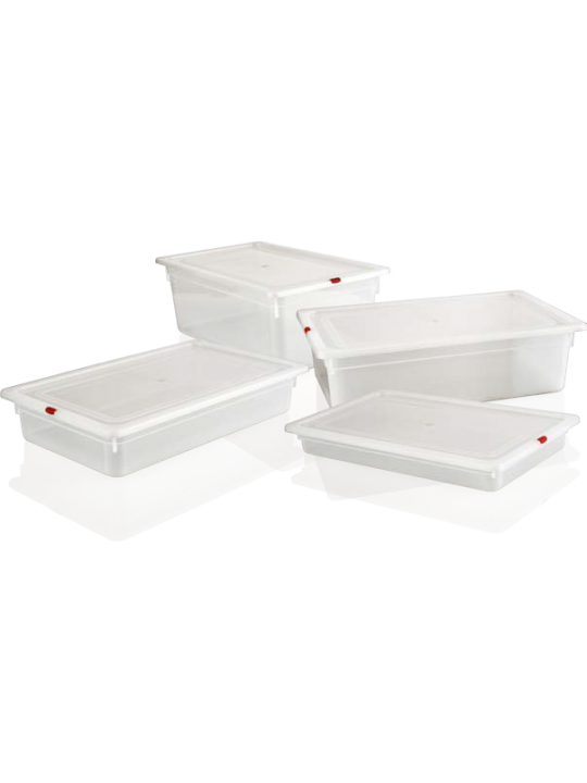 PP-Контейнер ПОЛИПРОПИЛЕН 1/1-150 53x32,5x15cm. 19.5lt. БЯЛ (PP11150)(GNPP-11150)