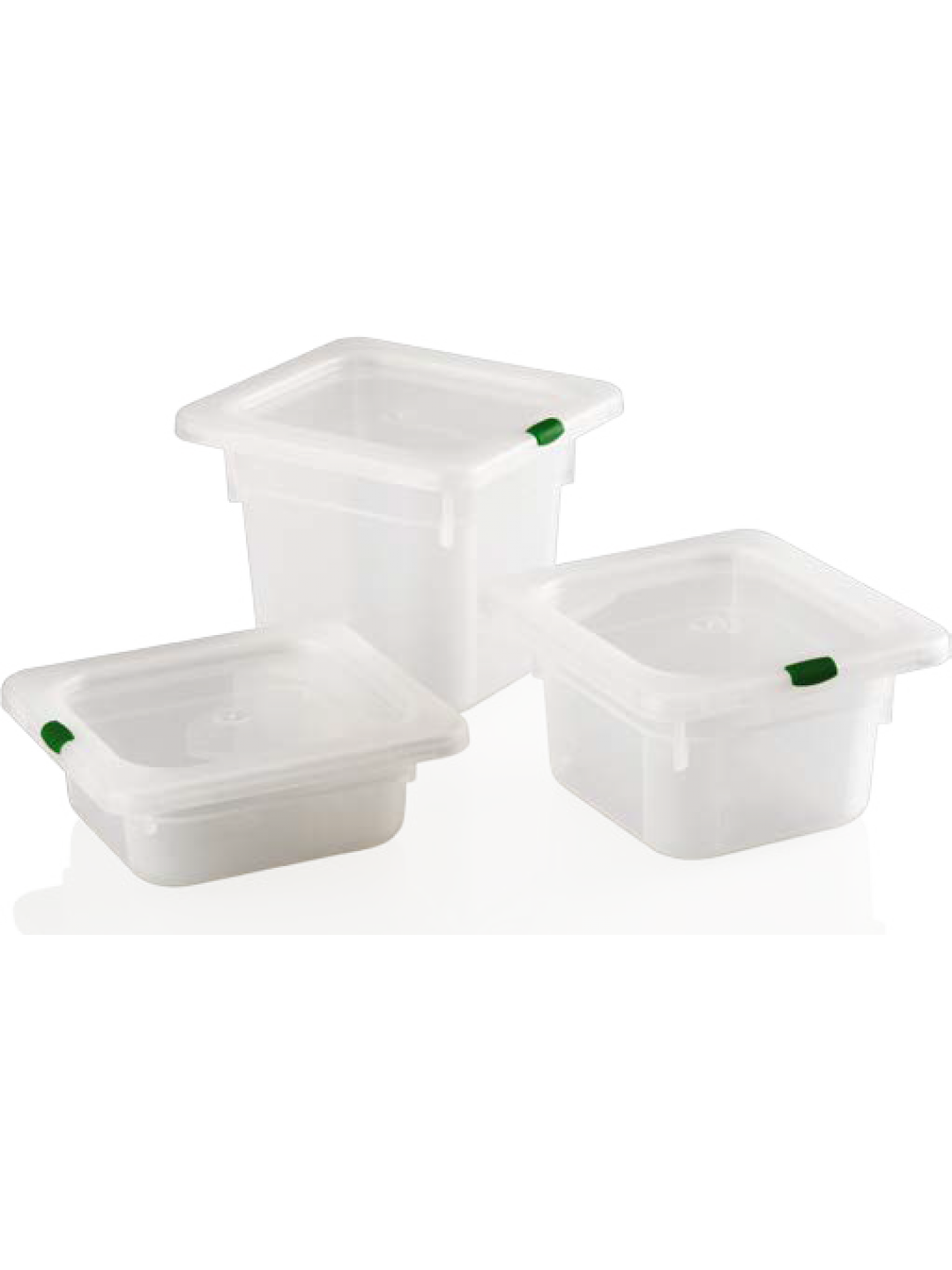 PP-Контейнер ПОЛИПРОПИЛЕН 1/6-65 17,6x16,2x6,5cm. 1lt. БЯЛ (PP1665)(GNPP-1665)