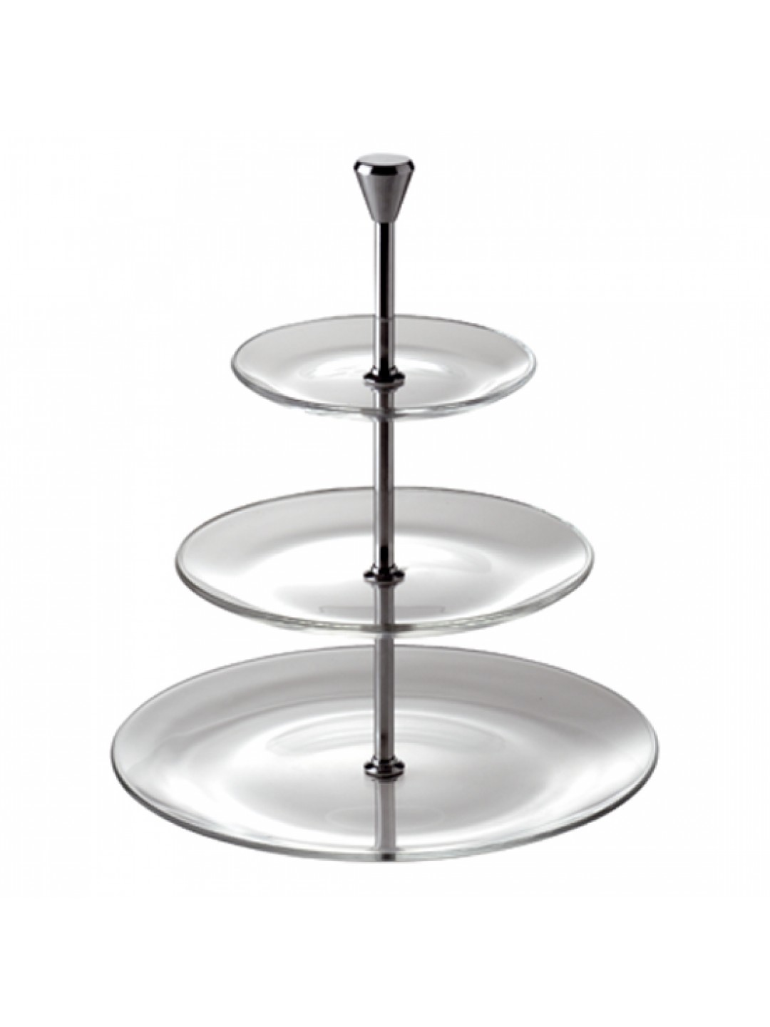VIDIVI-FULL MOON-Кръгла стойка на 3 нива 15-21-28xh33cm (60989EM)