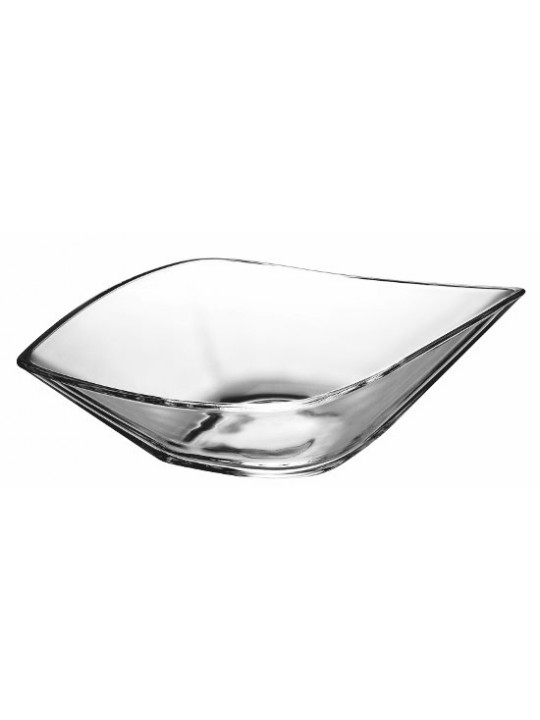 VIDIVI-LEAF-Стъклена купа 2,3lt 37,5x22xh12,5cm (61201EM)