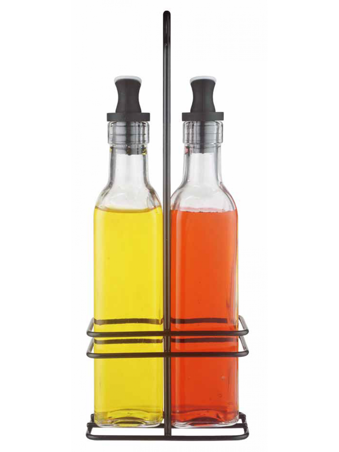 EASY LIFE-Оливерник 2ка на ЧЕРНА метална стойка 250ml. (6123230B