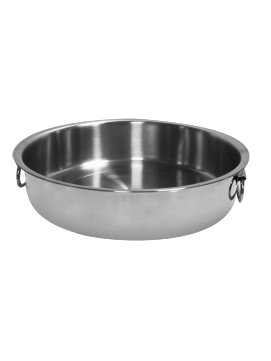 HR-Тава кръг дълбока с дръжки Ø40хh9cm (3DMDGR0040001)