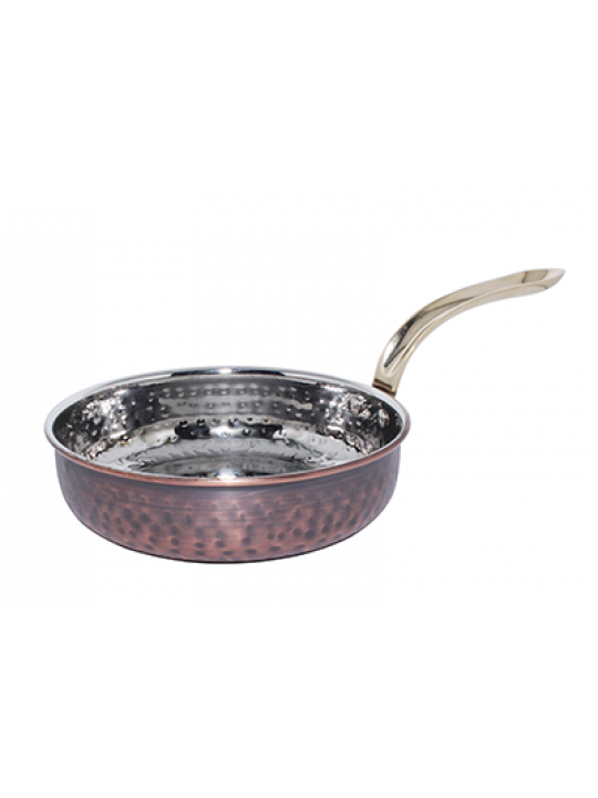 ANTIQUE-Мини тиганче с релеф и медно покритие 18cm x 4.50cc - 900 ml(SG-86205(C)