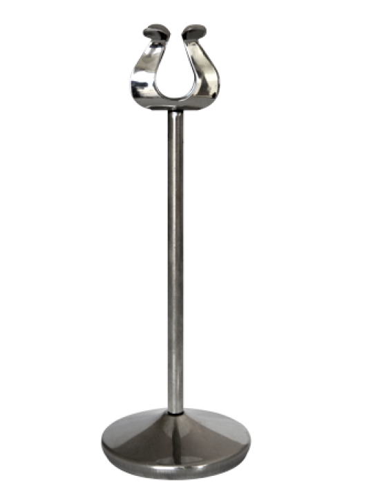 Стойка за информационна табелка за блок маса с клипс 20cm (409320)