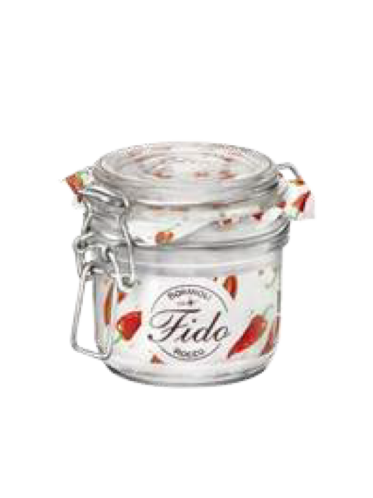 FIDO-Стъклен буркан с клипс 200ml (1.41360)