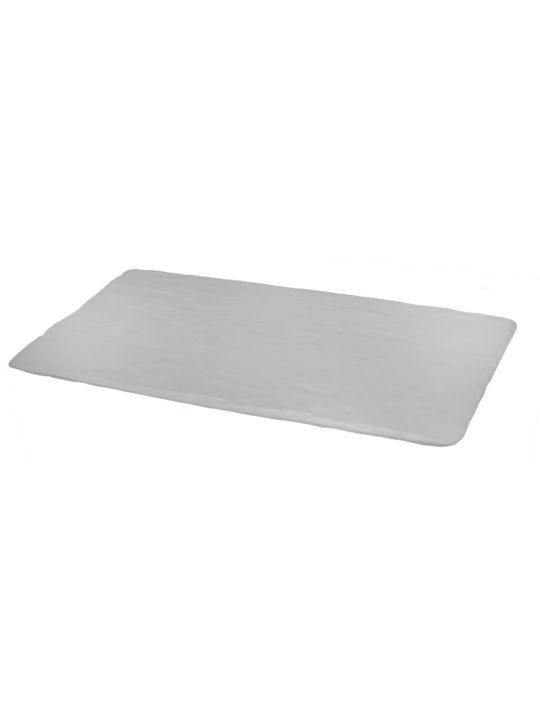 AN-Правоъгълно плато 32x52cm GN 1/1 тип "Каменна плоча"  (K 9550) Черна/Бяла