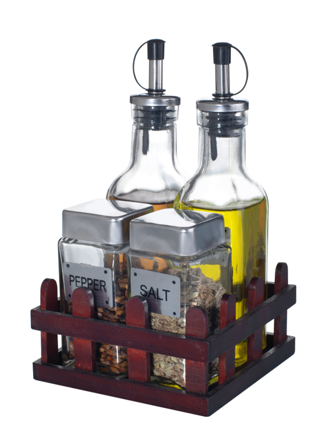 HORECANO-Оливерник оградка 175ml/130ml DARK WOOD (3208-А)