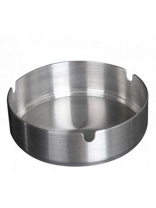 Иноксов кръгъл пепелник 10cm стекабъл (508110)