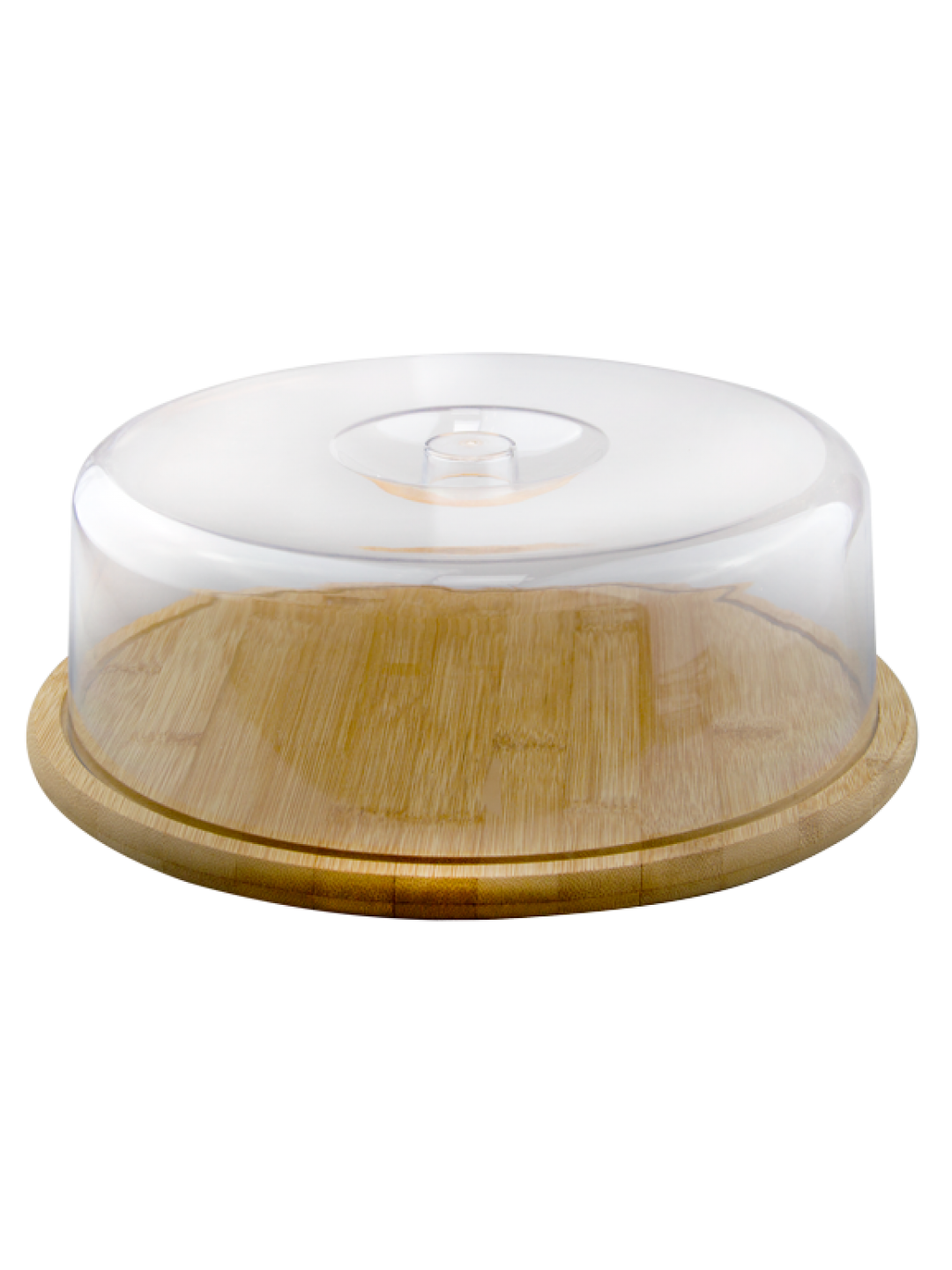 HORECANO-FAIA-Бамбукова дъска за сервиране с капак Ø28xh10.3cm (CA105L)
