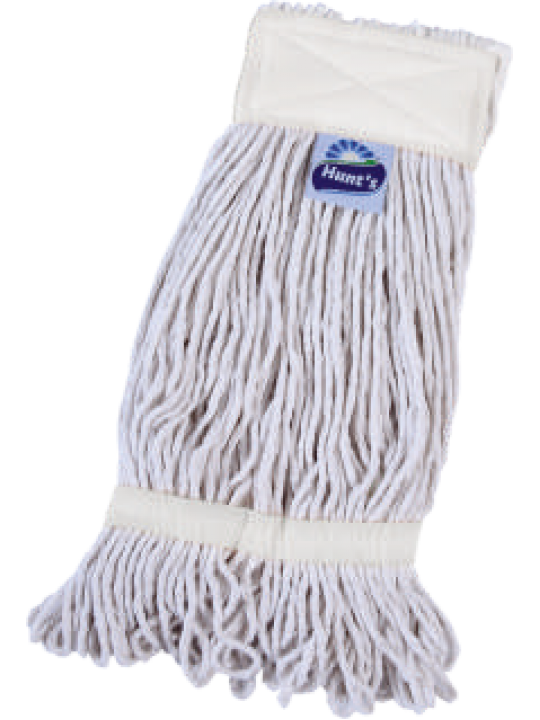 HORECANO CLEANING-Бърсалка въже тип "ПЕРУКА" 350gr (NMMB350B) БЯЛА 