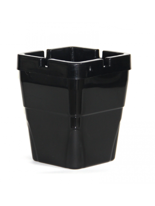 HORECANO-Ветроустойчив пластмасов пепелник квадрат негорим 8x8xh10cm