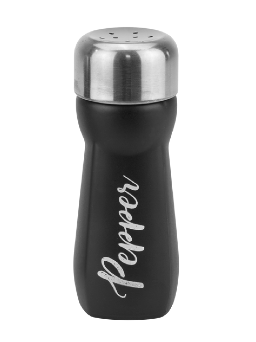 HORECANO-Пиперница "VOCA" с метално капаче 80ml ЧЕРНА (HC-54447)