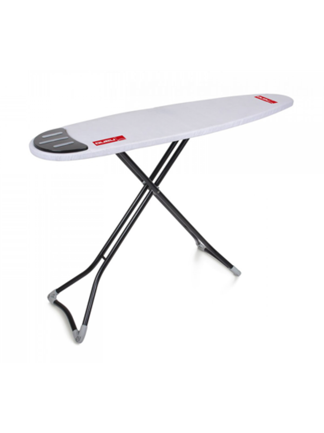 PERILLA-Маса за гладене "Nano" 38x140xh79~98cm ЧЕРНА (15028)