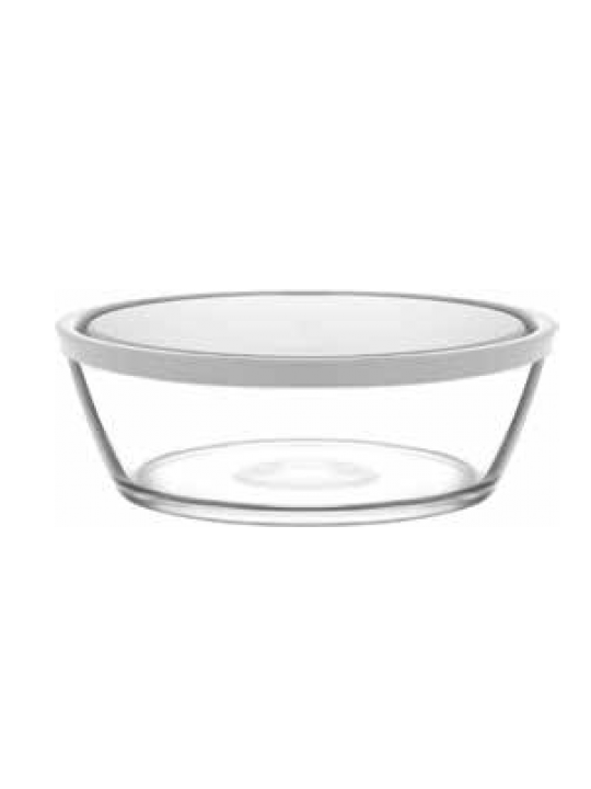 LAV-VEG 296-Стъклена кутия с бял капак 2370cc PK0002 VEGA