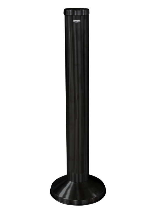 HORECANO-Пепелник СТАЦИОНАРЕН ЧЕРЕН Ø10,5xh83cm (4418.1182S.102.00)