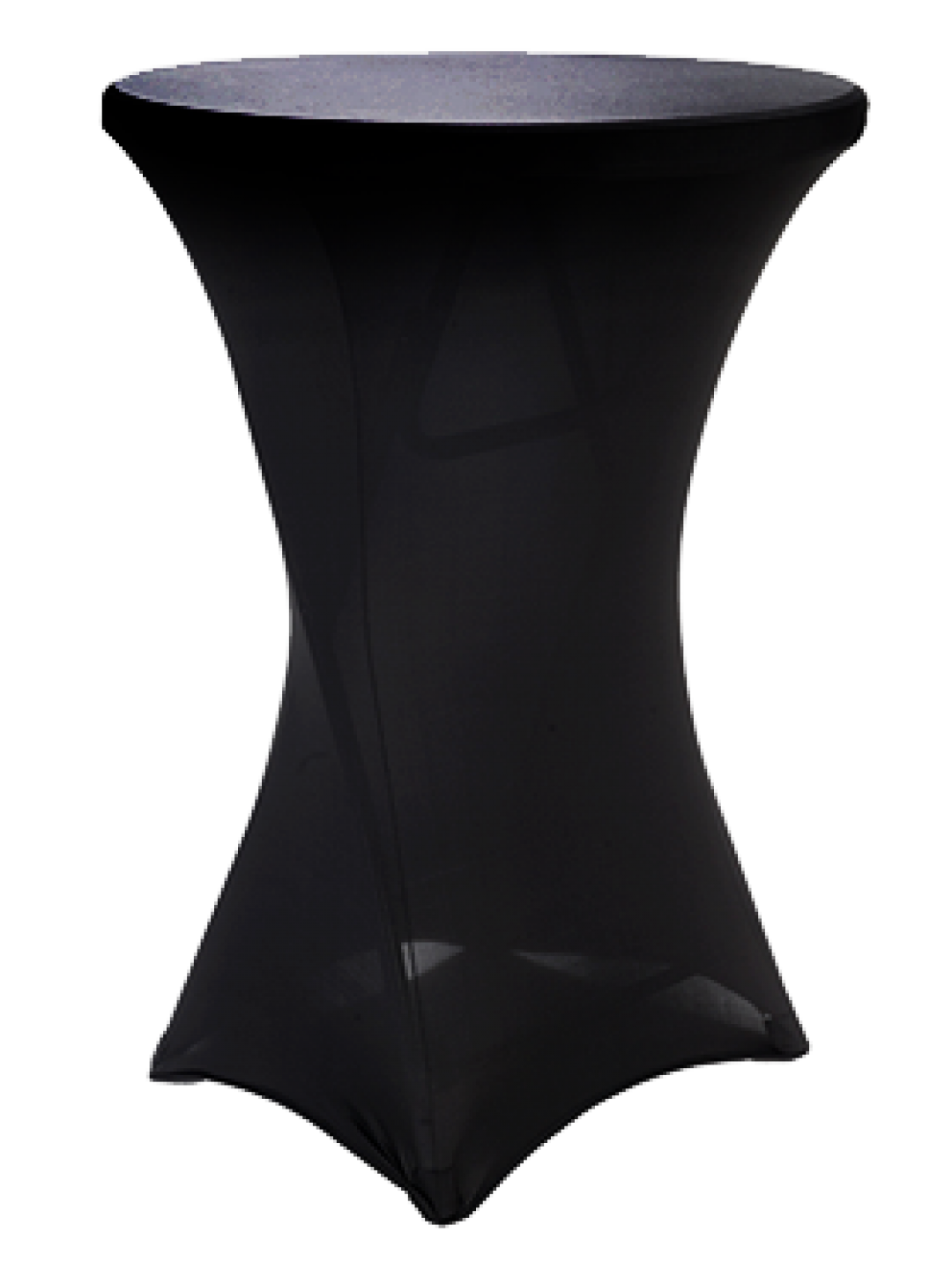 HORECANO-Еластан за бар маса Ø80xh110cm BLACK (HQ-T-B)