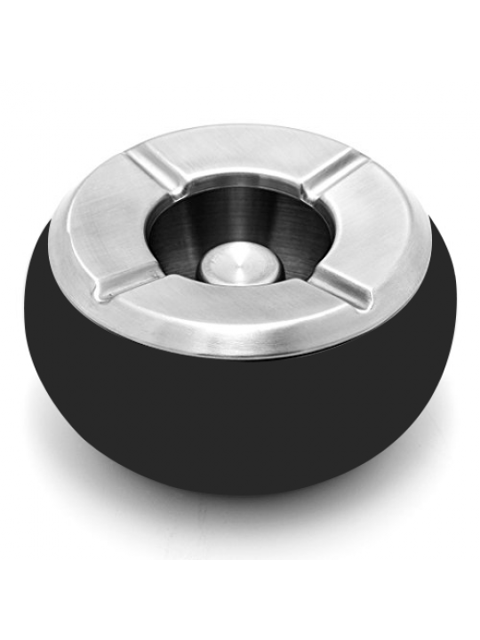 HORECANO-Иноксов ветроустойчив пепелник сфера Ø10xh4cm ЧЕРЕН (508131)